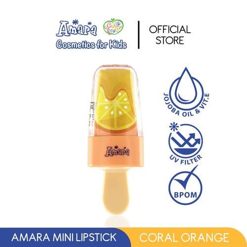 Amara Mini Lipstick Coral Orange