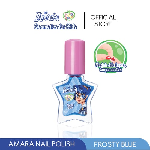 Amara Nail Polish  Frosty Blue