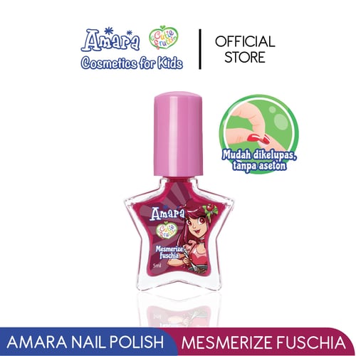 Amara Nail Polish  Mesmerize Fuschia