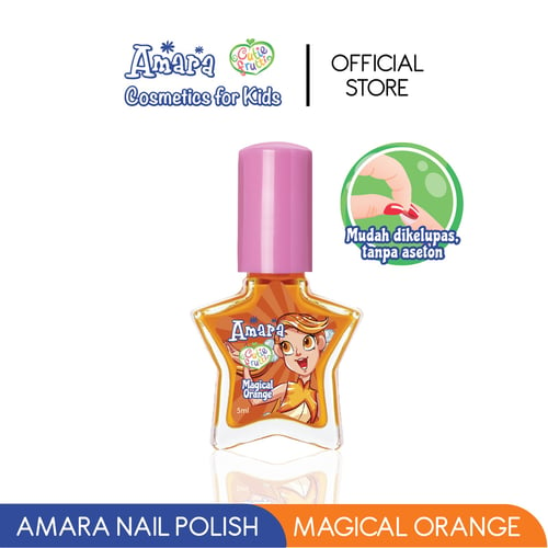 Amara Nail Polish   Magical Orange