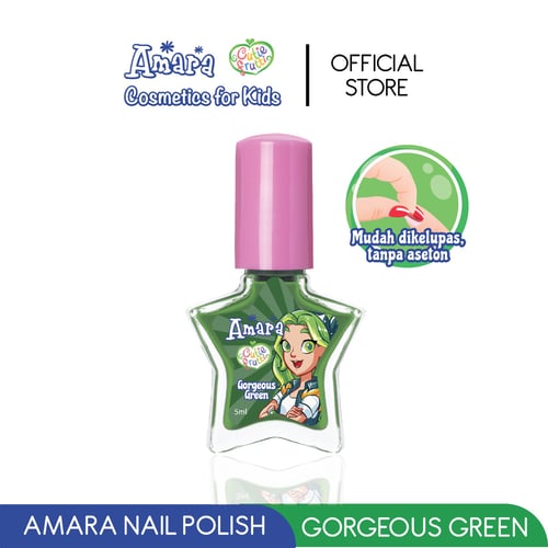Amara Nail Polish  Gorgeous Green