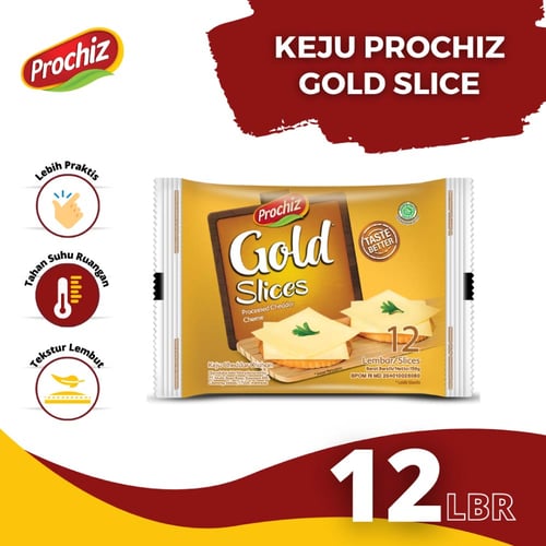 Keju PROCHIZ Gold Slices 12s