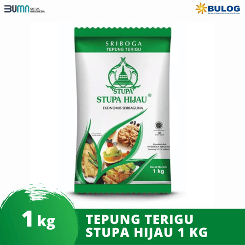 Tepung Terigu Stupa Hijau 1 kg