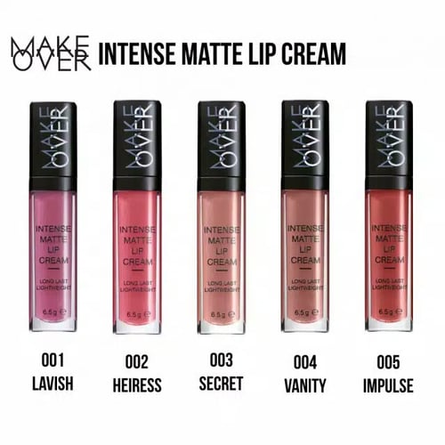 MAKE OVER Intense Matte Lip Cream No. 1-20