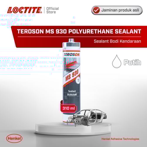LOCTITE Indonesia Official Store Jual Henkel TEROSON MS 930 Polyurethane Sealant Kaca 310 ml