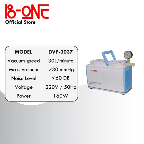 B-One Oil Less Vacuum Pump - 30L/min