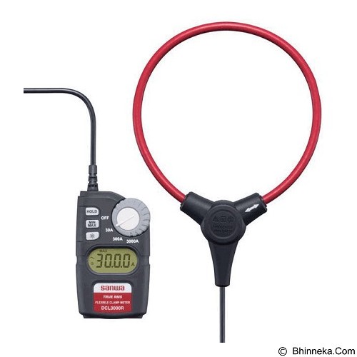 Sanwa DCL3000R Flexible AC Clamp Meter True RMS 3000A Asli DCL 3000 R
