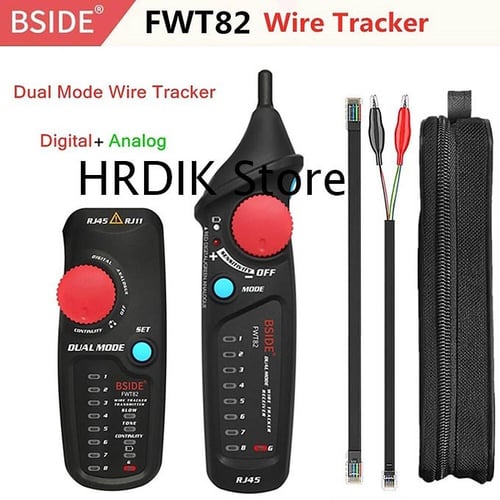 Wire Tracker FWT82 Bside Locator Cable Tester RJ45 RJ11 Network Kabel