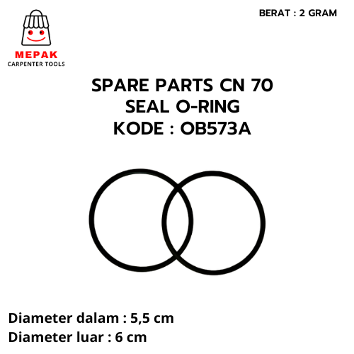 Jual Sparepart Paku Tembak CN70 Spare Part O-ring set / Seal / Sil / Seal Oring Cn 70
