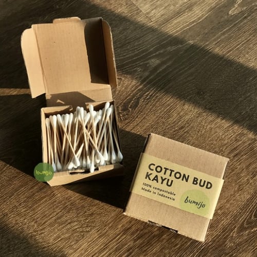 Bumijo Cotton Bud Kayu