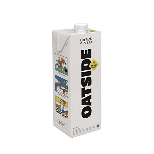 Oatside Barista Blend 1 L + Milk Carton