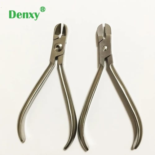 Denxy 1pc Orthodontics Heavy Wire Cutter Dental Instruments Pliers to