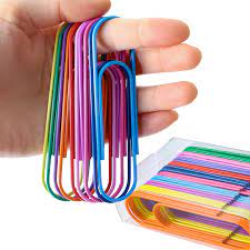 430x Paper Clips Memo Clip Office Supplies Bookmark Files Clamps