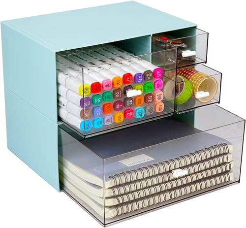 Office Supplies Desktop Storage Box Drawer Type Book StandAK-46804