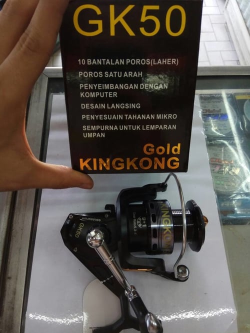 rell/reel pancing golden fish kingkong gk50