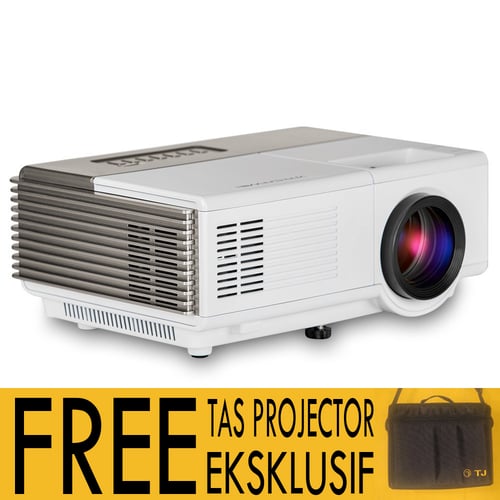 Proyector Mini LED TJ600 TJ600D TV Tuner Free Tas Projektor