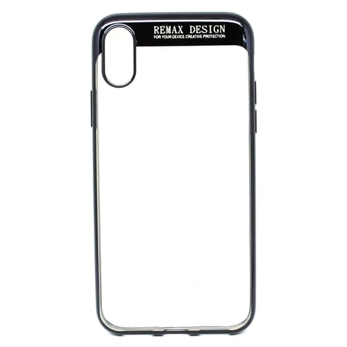 Remax Creative Series Softcase for iPhone X Back Transparant