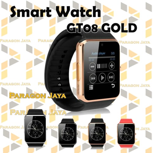 smartwatch gt08 gold