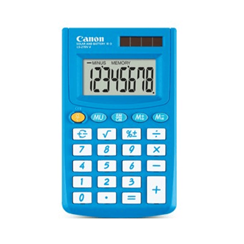 Canon Kalkulator 8 Digit LS 270V II Biru