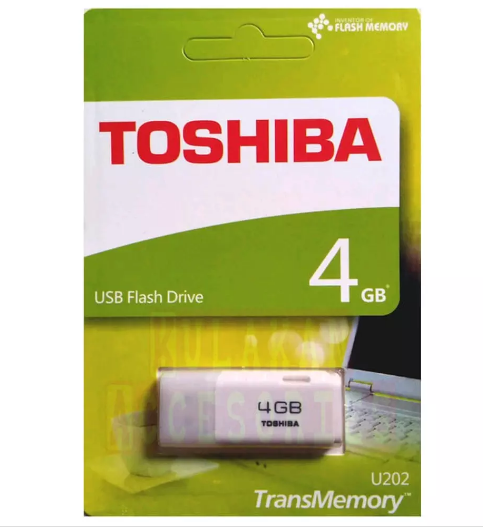 TOSHIBA Flashdisk 4 GB GARANSI 1 BULAN