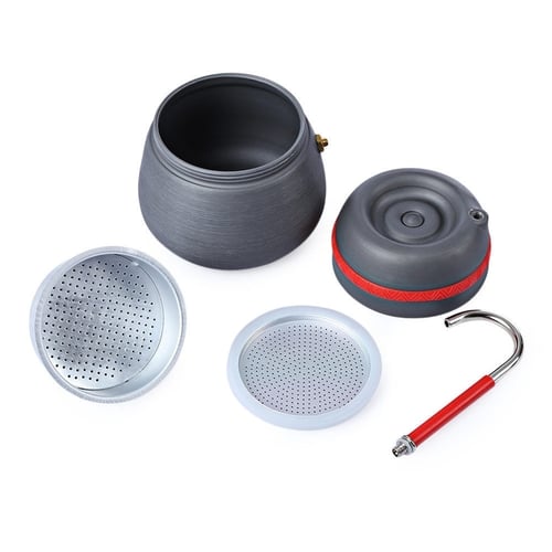 ALOCS CW-EM01 Outdoor Aluminum Thermal Coffee Stove - Teko Kopi Pot