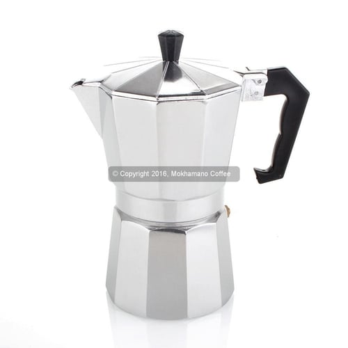Coffee Pot /Teko Kopi/ Espresso Pot /Moka Pot Alumunium 3 Cup Ekonomis
