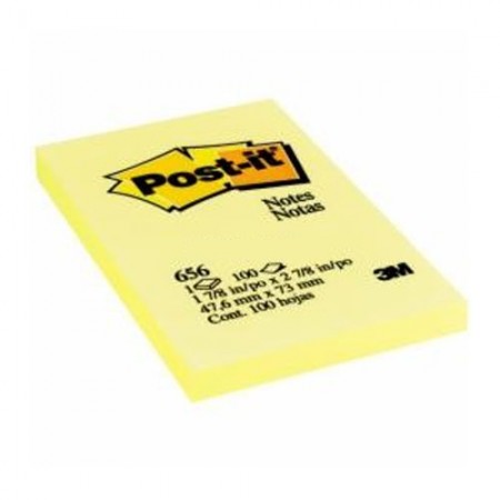 POST IT Classic Notes Yellow 656 HB 2 x 3 7000040054