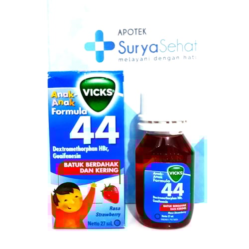 Jual Vicks Formula 44 Anak Obat Batuk Sirup 27 Ml 2 Botol Terbaru Juni 2021 Blibli