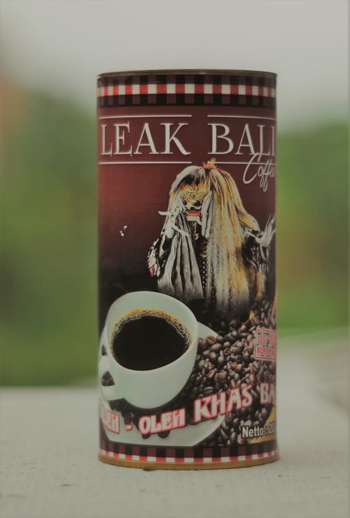LEAK BALI COFFEE Robusta Coffee Bubuk Kemasan Kaleng 200gr