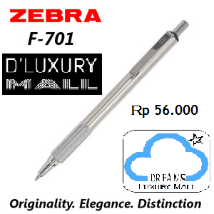 Zebra F-701 Stainless Steel Ballpoint Pen 0.7mm