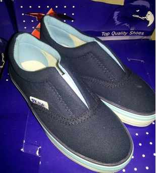 Sepatu PX Style Blue 128 Navy 35-41