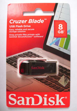 SANDISK Flashdisk Cruzer Blade 8GB Original CZ50