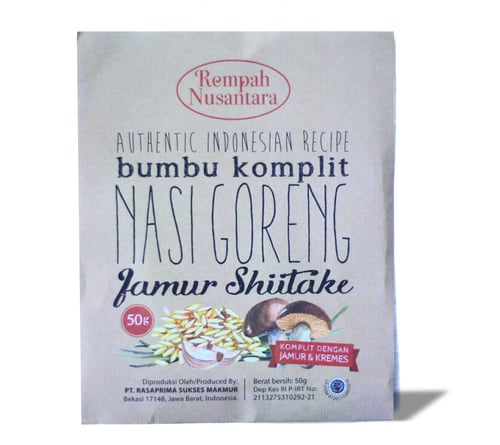 REMPAH NUSANTARA Bumbu Komplit Jamur Shiitake 50gr