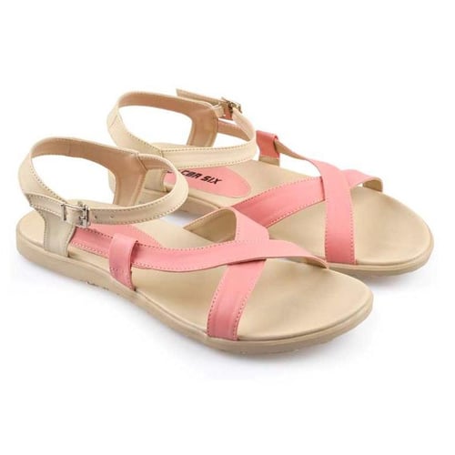 Sandal Flat / Kasual Wanita  pink CBR SIX IWC 869 murah ori original