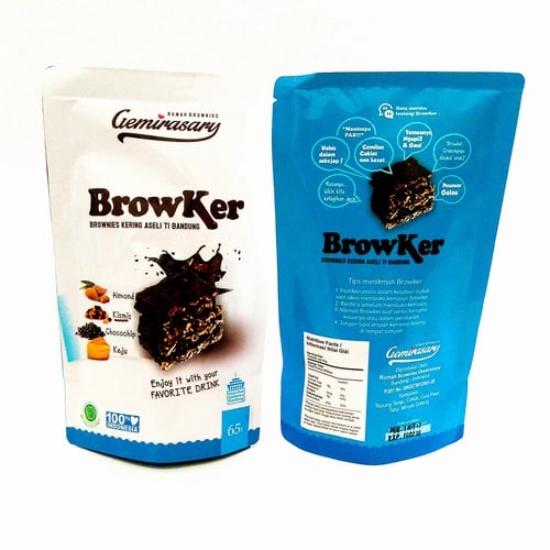 Browker Cemilan Unik Brownies Kering