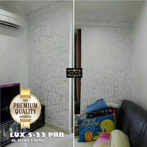Wallpaper Stiker Premium LUX 5-22PRB 45cm x 5m