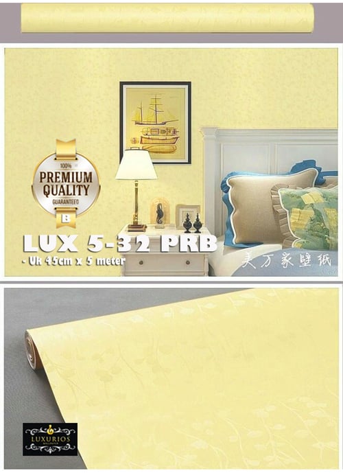 Wallpaper Stiker Premium LUX 5-32PRB 45cm x 5m