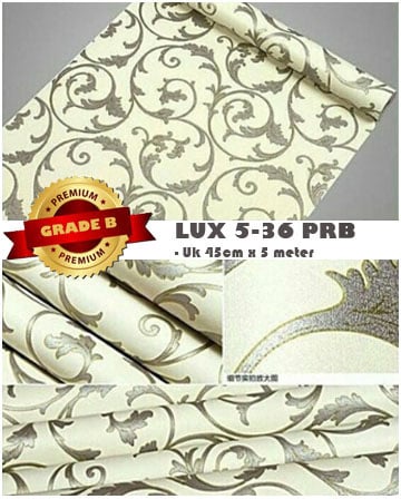 Wallpaper Stiker Premium LUX 5-36PRB 45cm x 5m