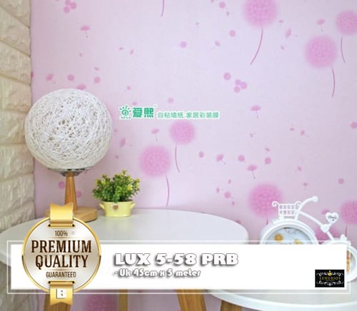 Wallpaper Stiker Premium LUX 5-58PRB 45cm x 5m