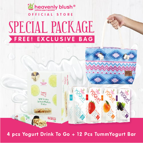 HEAVENLY BLUSH Special Package Free Exclusive Bag