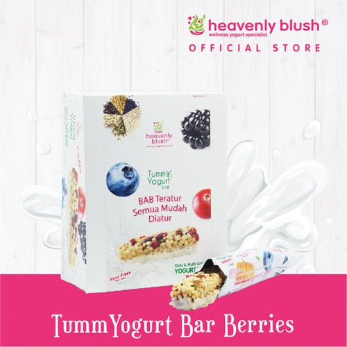 HEAVENLY BLUSH Yogurt Tummy Bar Berries 1 Box Isi 12pcs