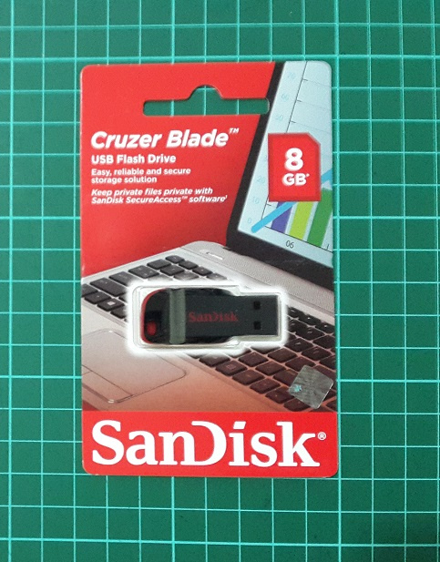 SANDISK Flashdisk Cruzer Blade USB Flash Drive 8gb CZ50