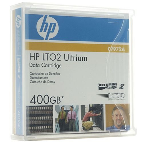HP LTO2 Ultrium 400GB Data Cartridge C7972A