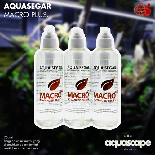 Pupuk Cair Aquascape Aqua Segar - Macro Plus 250 ml
