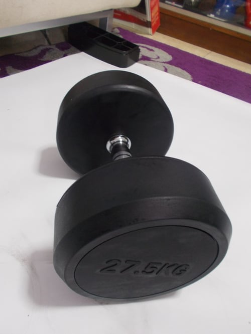 BODY GYM Dumbell Fix Rubber 27.5Kg