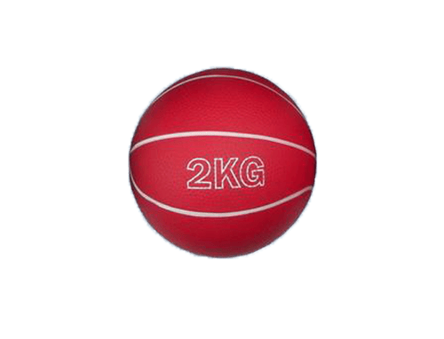 Kids Athletic Medicine Ball Merah 2Kg