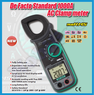 Kyoritsu Digital Clamp Meter AC 1000A