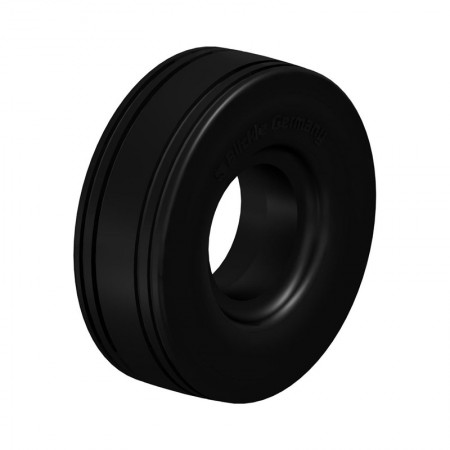 BLICKLE BSEV 3.00-4 Super Elastic Solid Rubber Tyres with Ribbed Profile Type:BSEV 3.00-4/2.50-4