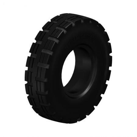 BLICKLE BSEV 3.00-4 Super Elastic Solid Rubber Tyres with Ribbed Profile Type:BSEV 6.00-9