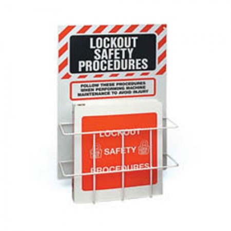 BRADY 99289 Lockout Precedure Station W/ Binder 20X